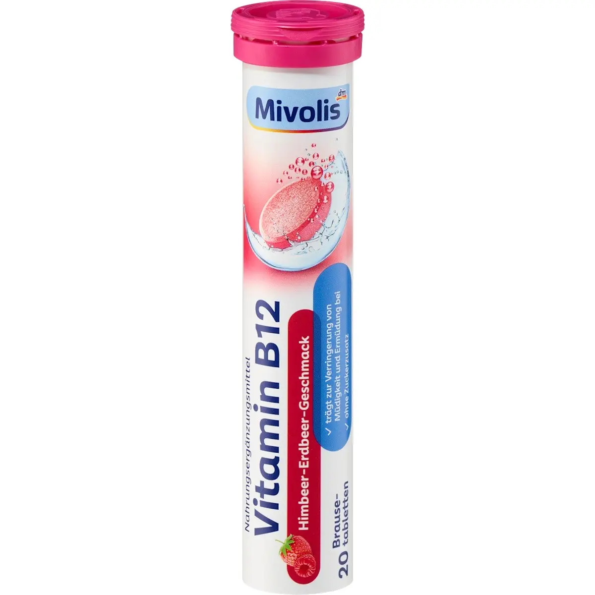VITAMIN B12 MIVOLIS dm 12.5UG 20 COMPRIMES